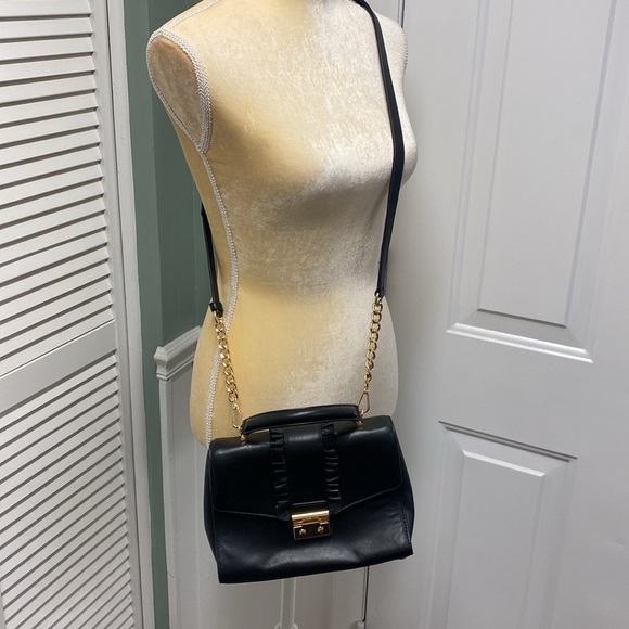 Michael Kors SLOAN MEDIUM RUFFLE TOP HANDLE SATCHEL - Picture 6 of 6